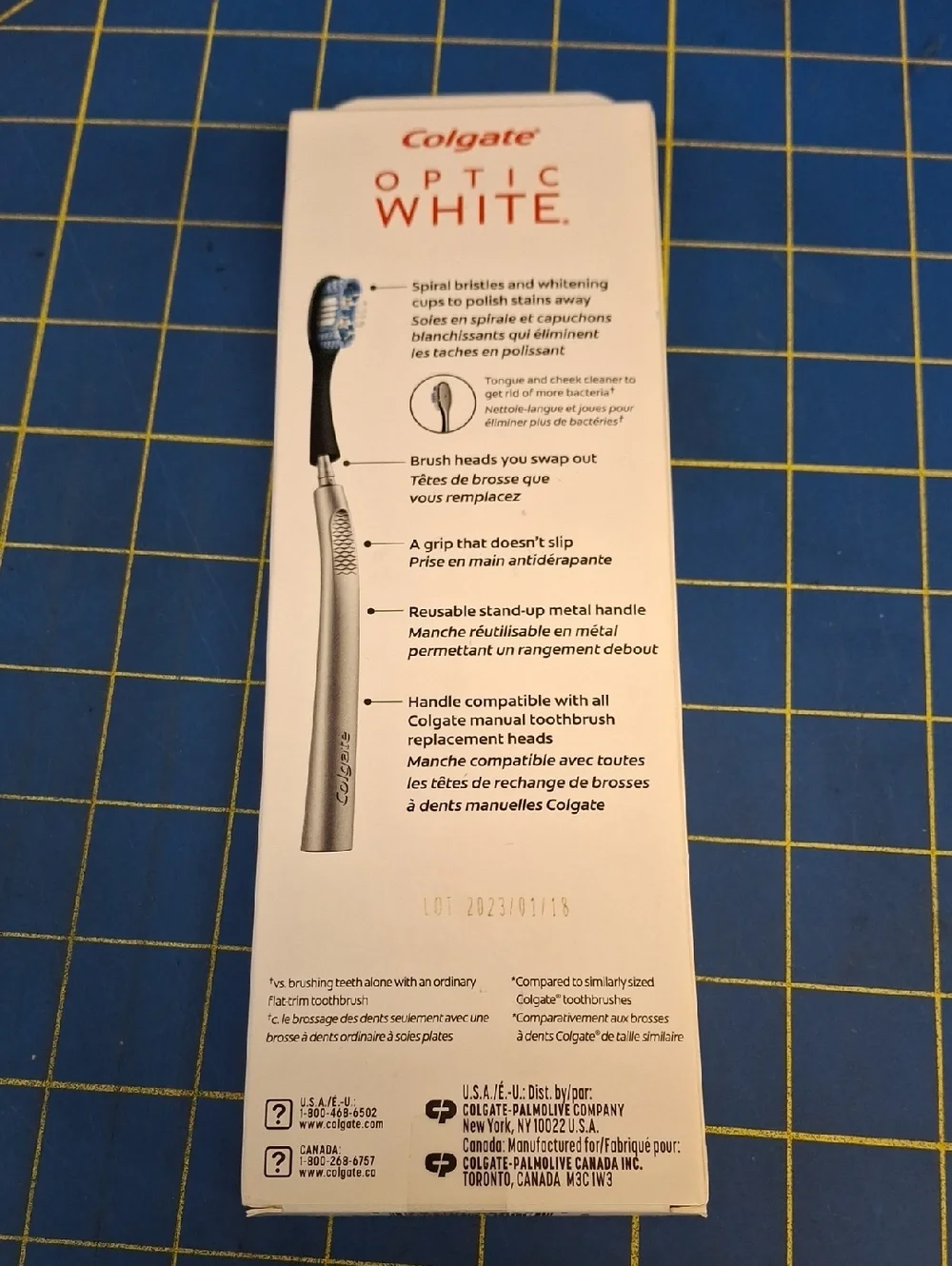 Colgate Optic White Replacement Brush Heads New